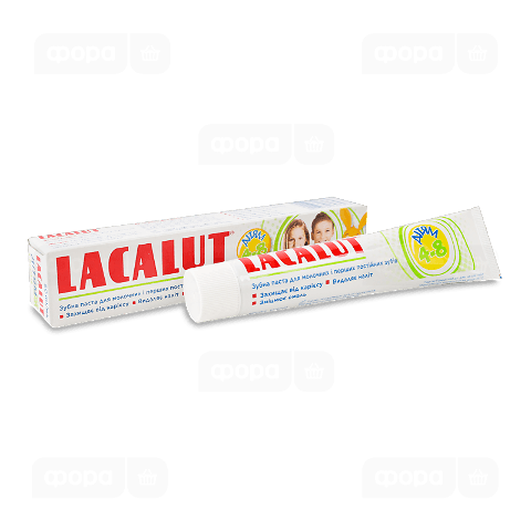Паста зубна дитяча Lacalut дітям 4-8 років