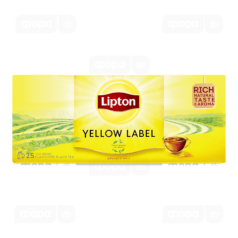 Чай чорний Lipton Yellow Label