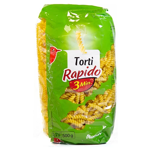 Макарони швидкого приготування Auchan Спіраль, 500 г