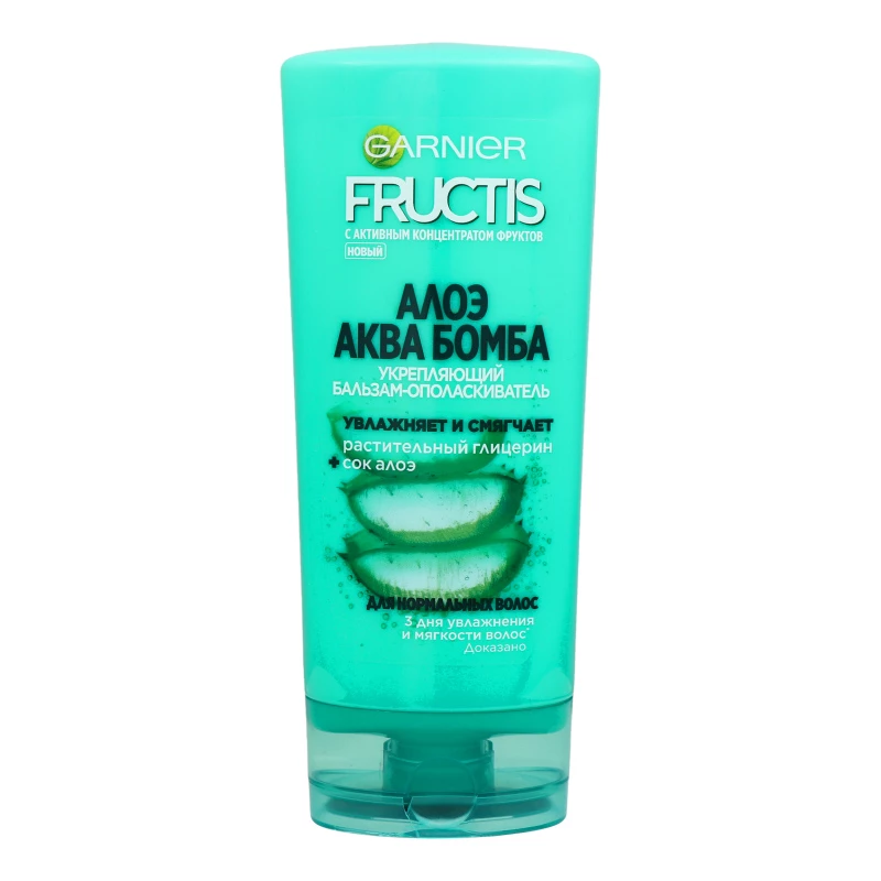Бальзам-ополіскувач Garnier Fructis Алое Аква Бомба, 200 мл