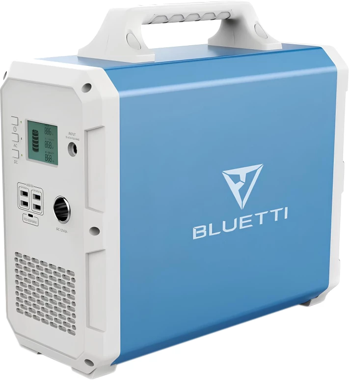 Зарядна станція PowerPlant Bluetti EB240 1000 Вт, 2400 Вт*год (6970991291371)