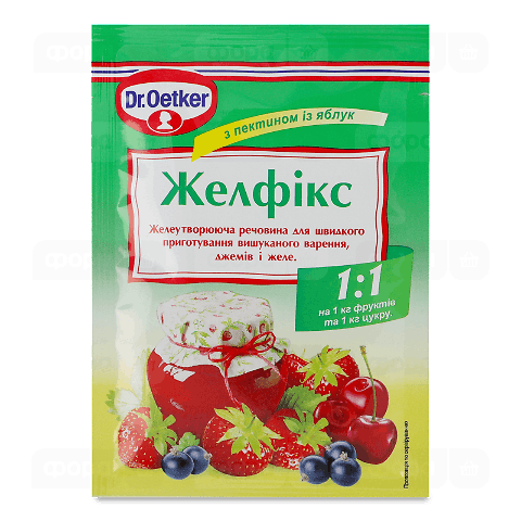 Желфікс Dr.Oetker 1:1 з пектином із яблук