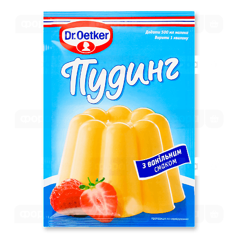 Пудинг Dr.Oetker з ванільним смаком