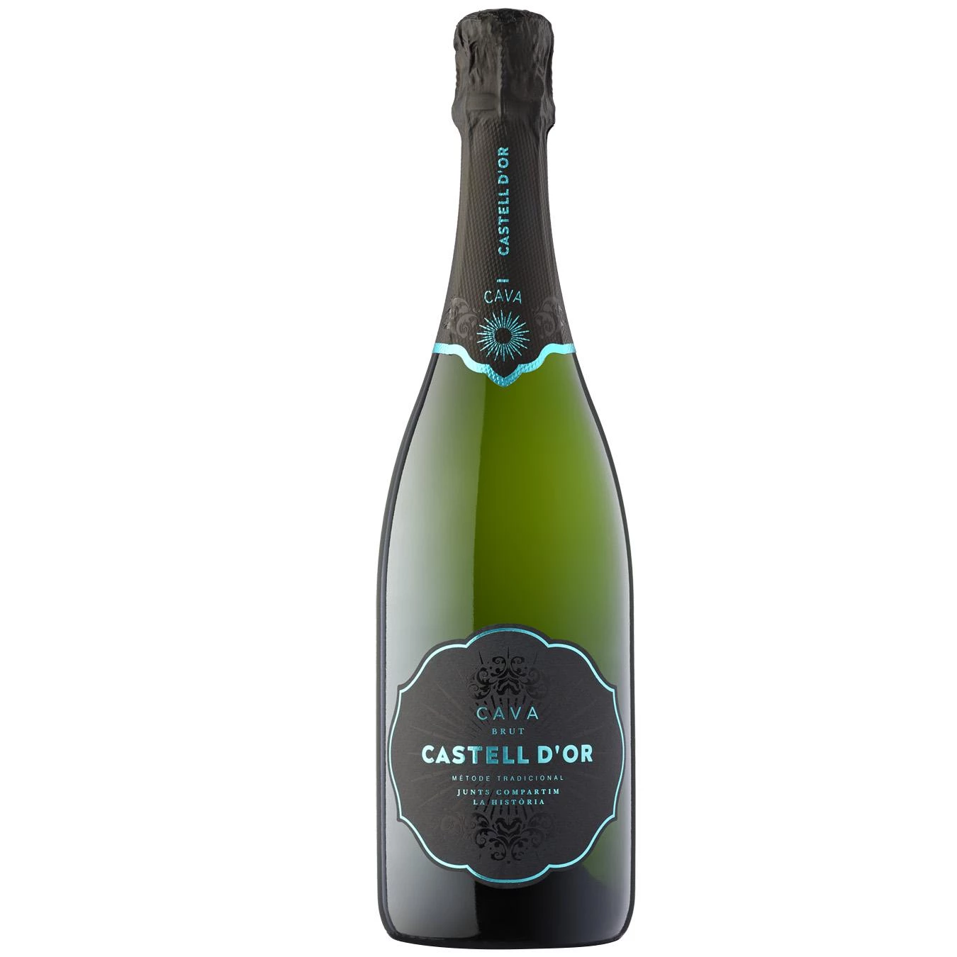 Вино ігристе Castell D'or Cava Brut біле сухе 11,5% 0,75л