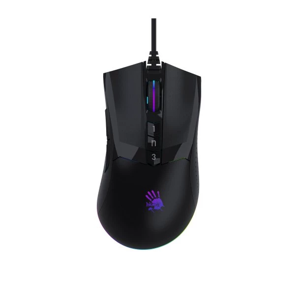 Миша ігрова A4Tech W90 Max Bloody, чорна, активоване ПЗ Bloody