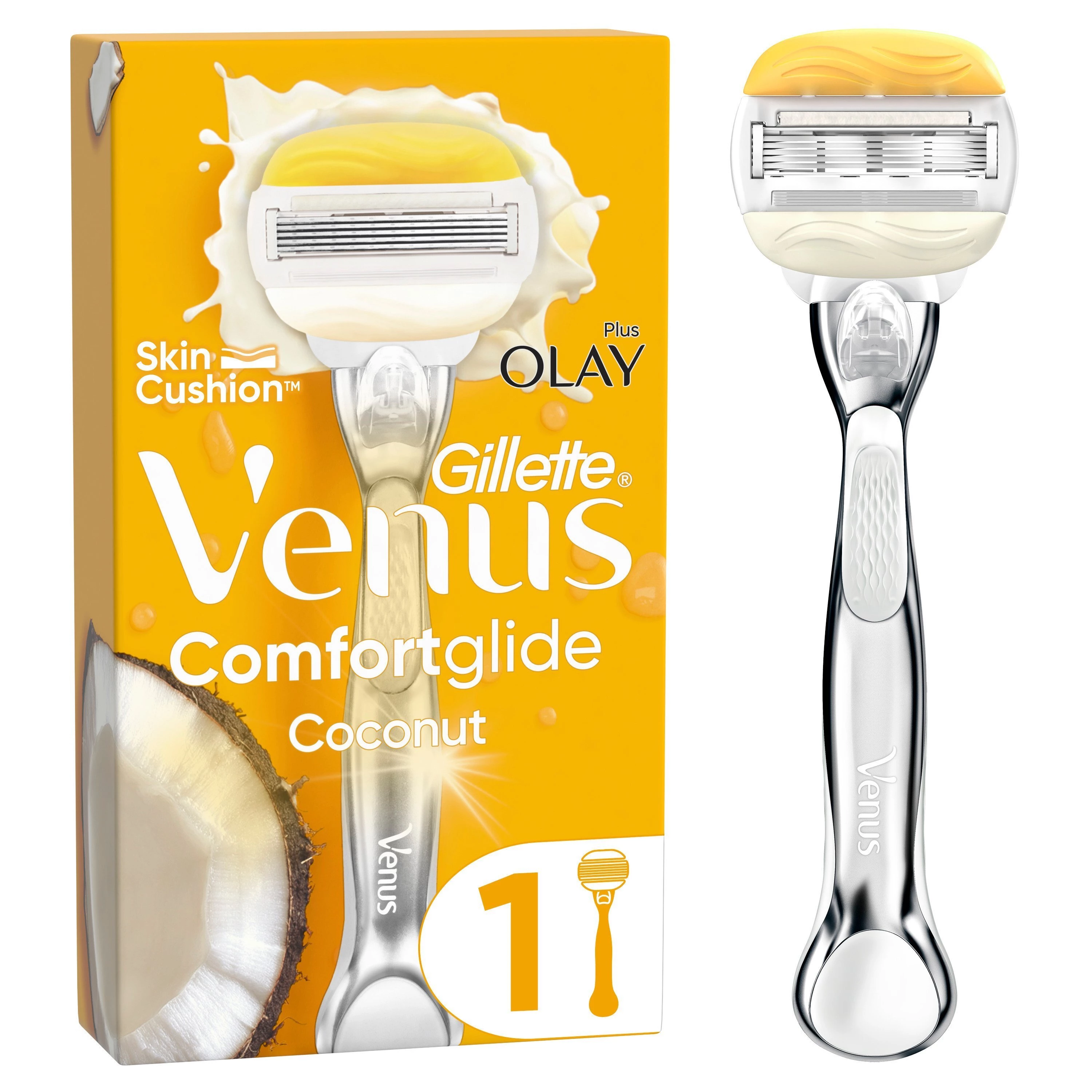 Бритва Gillette Venus & Olay з 1 змінним картриджем (7702018339877)