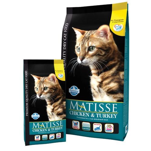 Сухий корм Farmina Matisse для кішок з куркою та індичкою, 0.4 кг