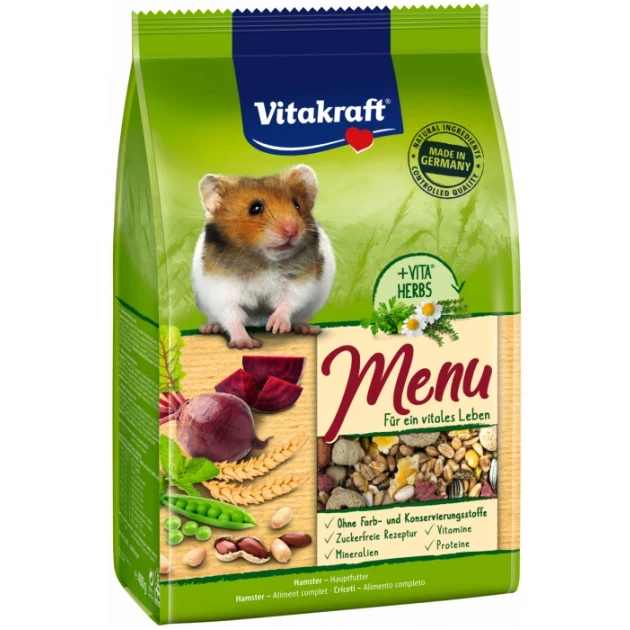 Корм для хом'яків Vitakraft Menu Vital 400 г (4008239292223)