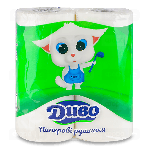 Рушники целюлозні «Диво» New