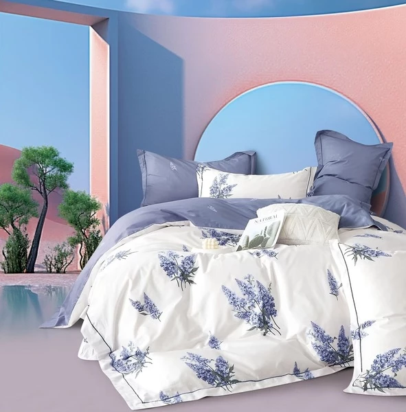 Комплект постільної білизни Soho Studio Lavander Євро 200x230 см (6993945)
