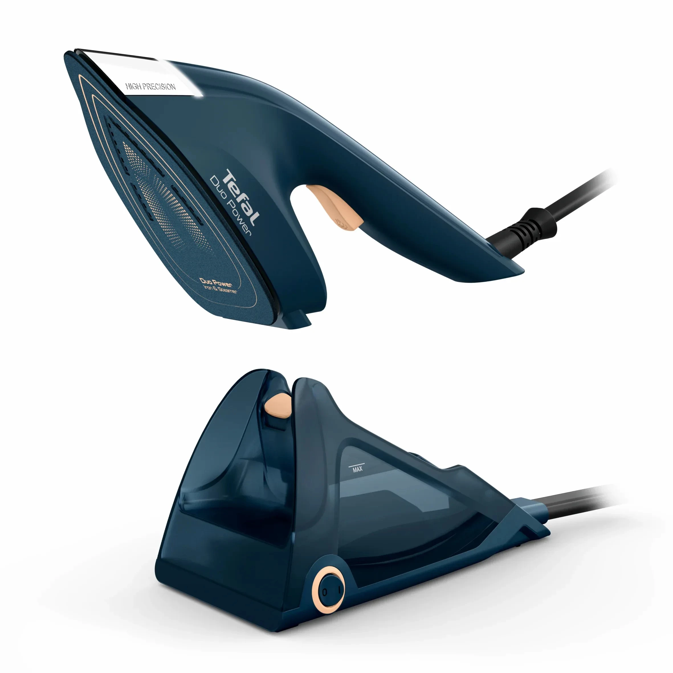 Відпарювач компактний Tefal Duo Power 2в1 JF4032E0 синій 400 мл (3121040092194)