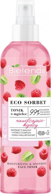 Тонік Bielenda Sorbet Raspberry Зволожуючий та заспокійливий, 200 мл