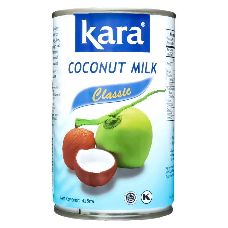 Кокосове молоко Kara, 17%, 425 мл