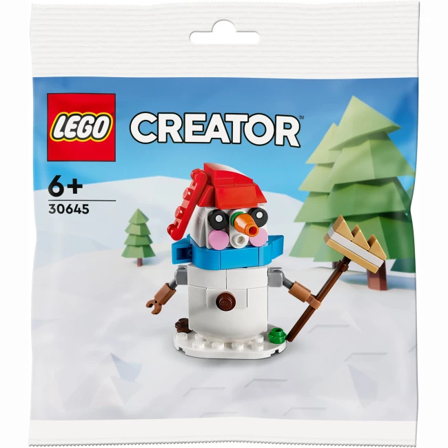 Конструктор LEGO Creator Сніговик 78 деталей (30645)