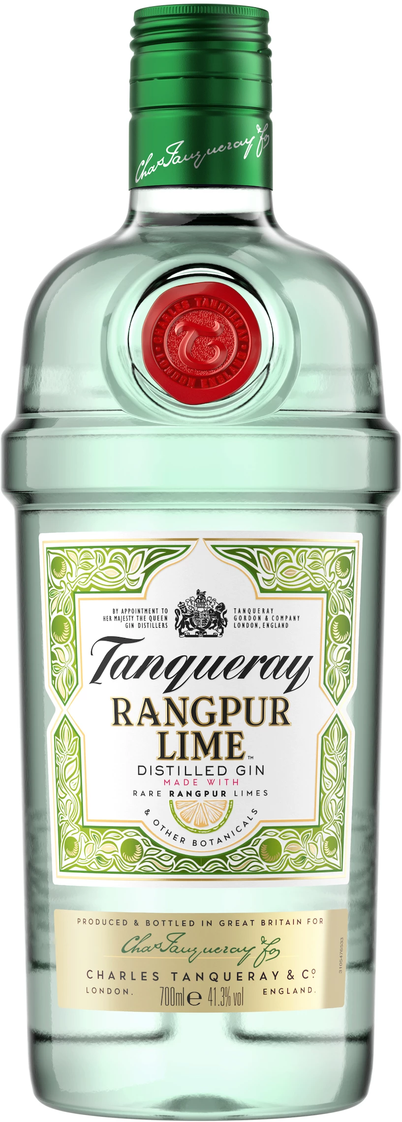 Джин Tanqueray Rangpur Lime 41.3% 0.7 л (5000291025930)