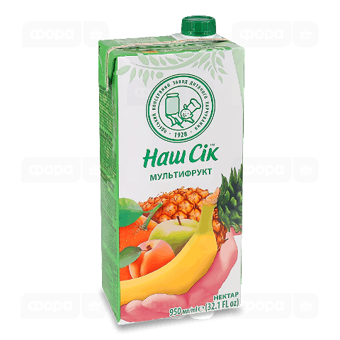 Нектар Наш Сік мультифруктовий