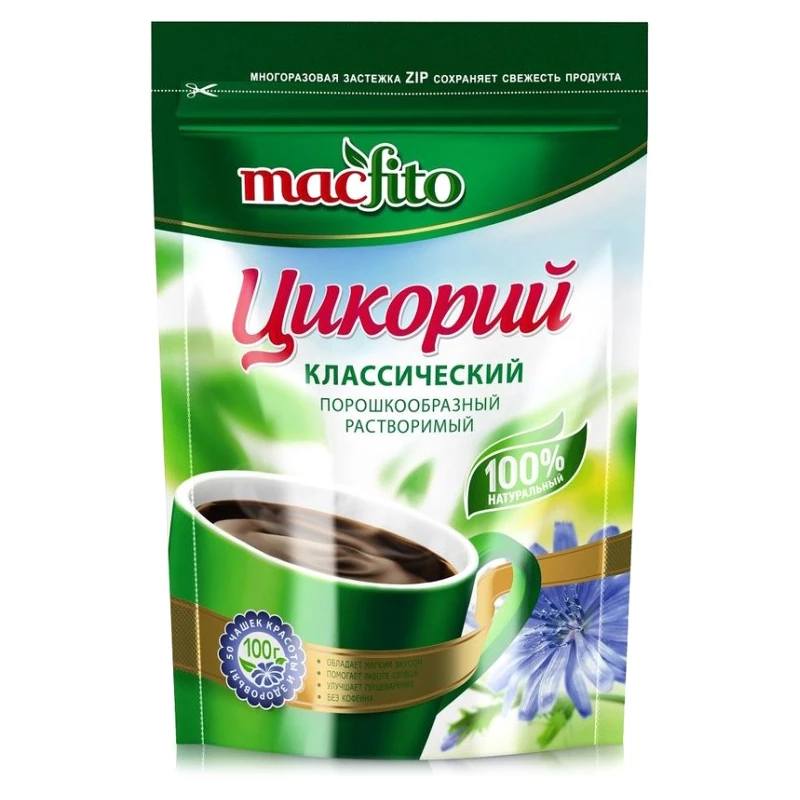 Напій розчинний MacFito Цикорій, 100 г