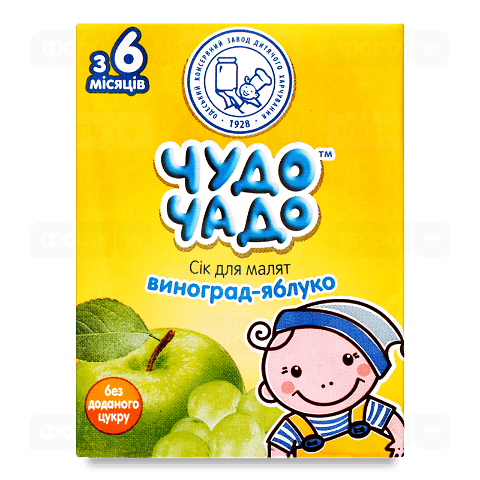 Сік «Чудо Чадо» виноградно-яблучний