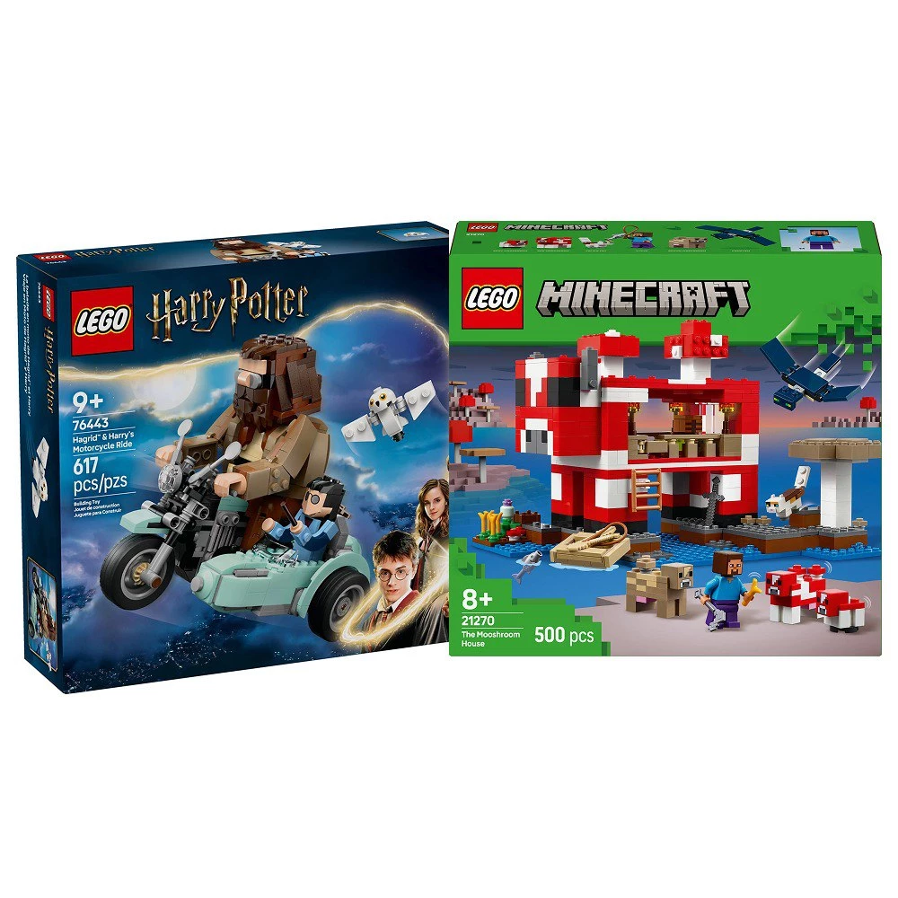 Набір LEGO універсальний Harry Potter + Minecraft