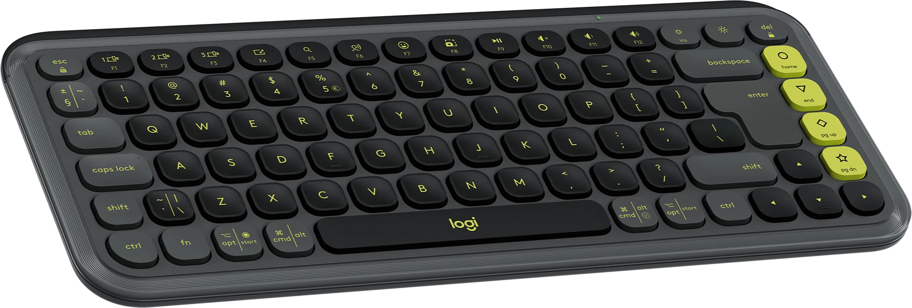 Клавіатура бездротова Logitech POP Icon Keys Wireless Graphite (530296)