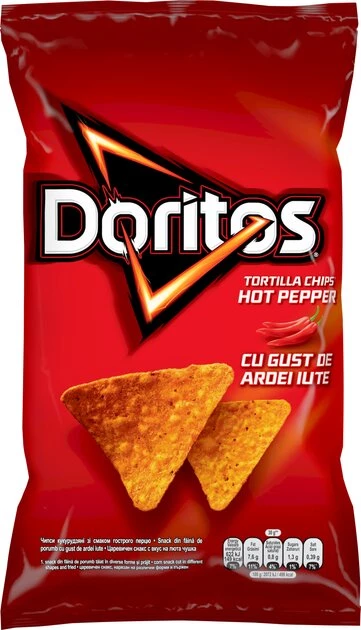 Чипси кукурудзяні Doritos зі смаком гострого перцю 90 г