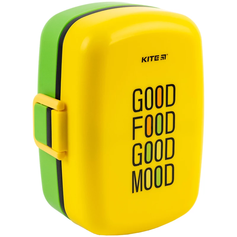 Ланчбокс Kite K23-180-4 з наповненням жовтий 1150 мл (65568)