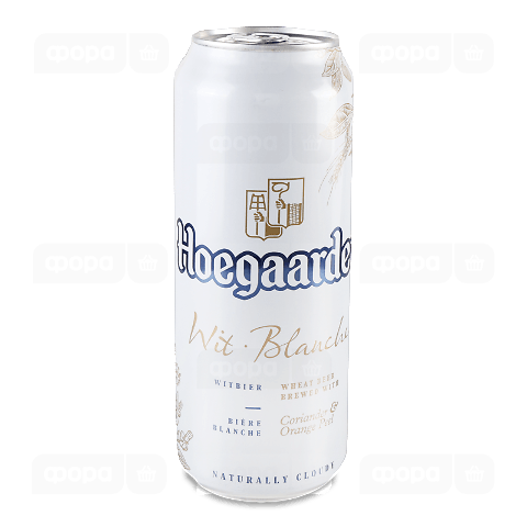 Пиво Hoegaarden White з/б