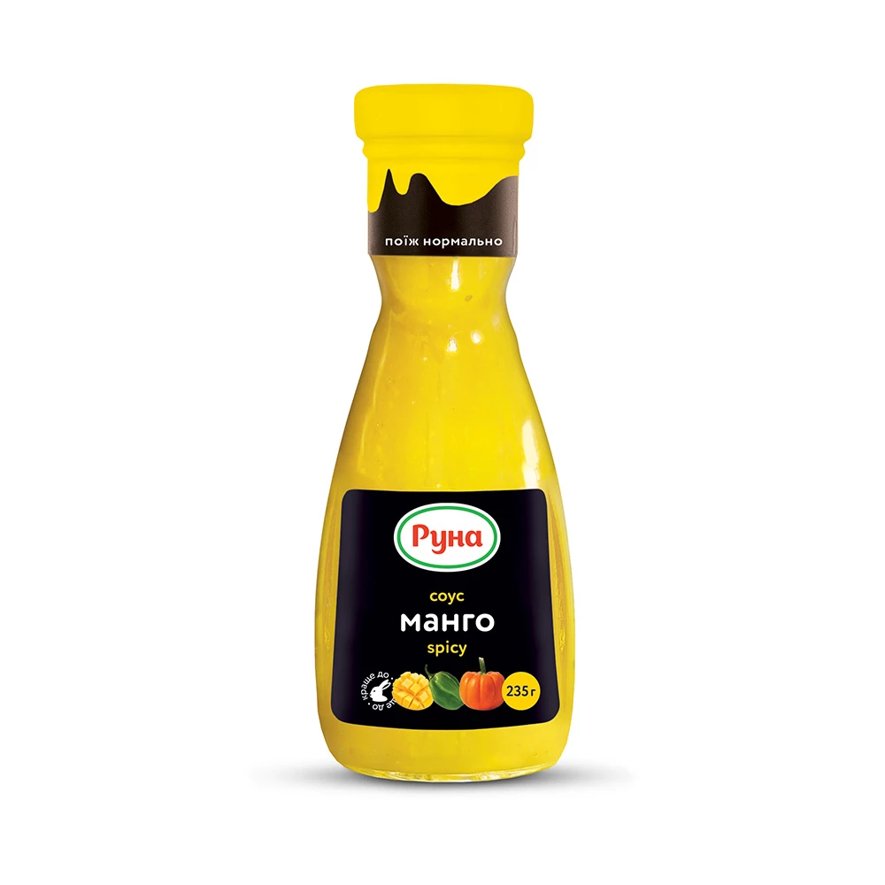 Соус Руна Манго spicy, 235 г