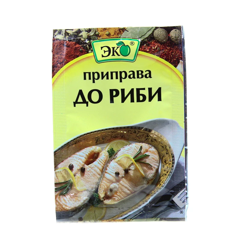 Приправа до риби Еко, 20 г