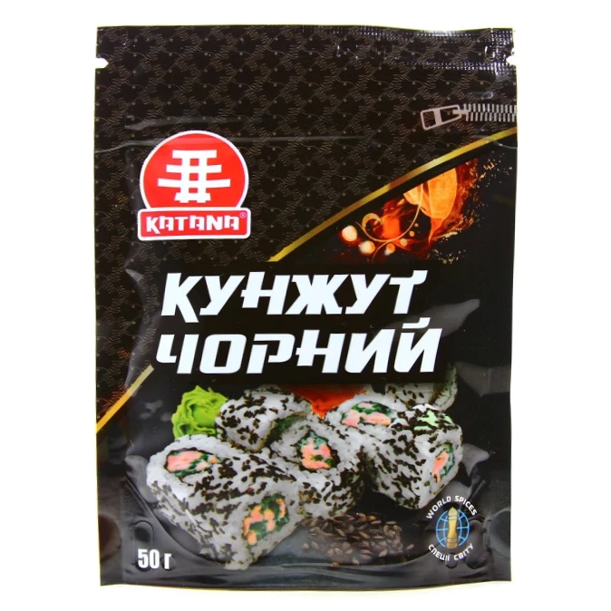Кунжут Katana чорний 50 г (4820131230628)