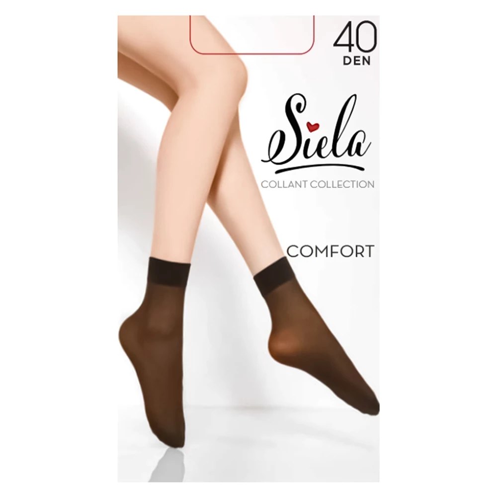 Шкарпетки жіночі Siela Comfort 40 DEN, Glace
