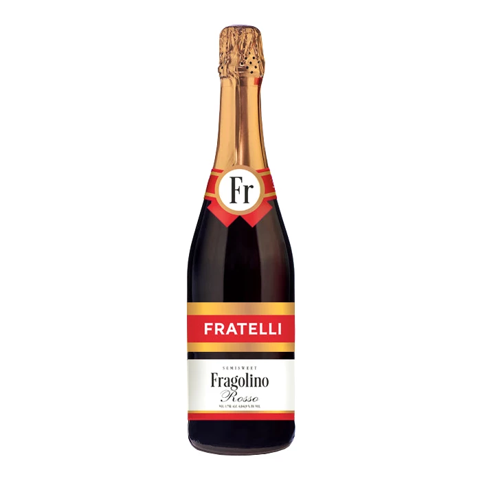 Напій винний Fratelli Fragolino Rosso, 750 мл