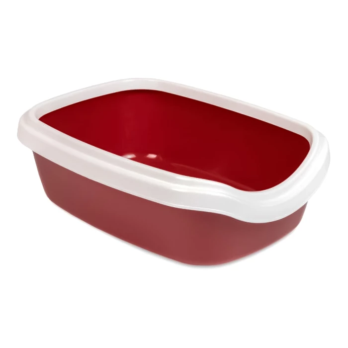 Туалет для котів Природа Comfort 49х39х15, бордо