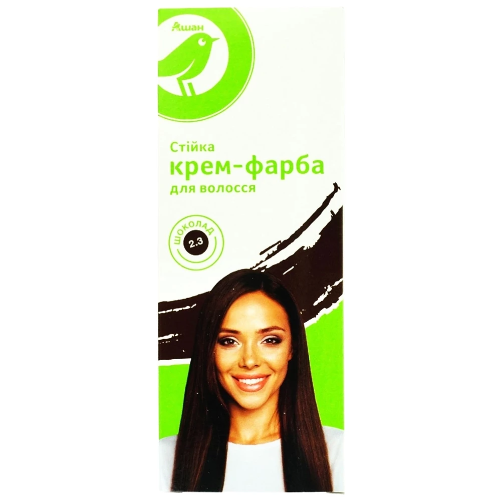 Крем-краска для волос Auchan, 2.3 шоколад