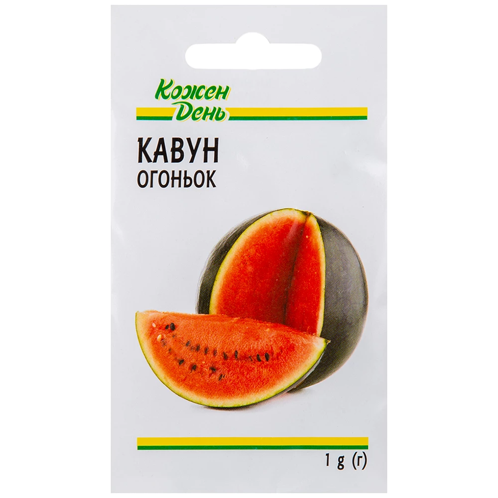 Насіння Кожен День Кавун Огоньок, 1 г
