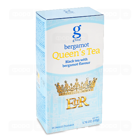 Чай G'tea! Queen's Tea Bergamot чорний