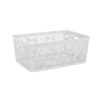 Корзина VIOLET HOUSE 0504 №4 Ажур WHITE, 14 л