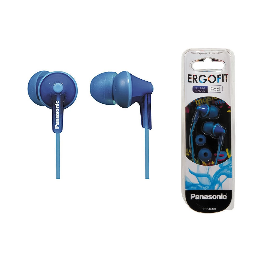 Навушники Panasonic RP-HJE125E-A (Blue)