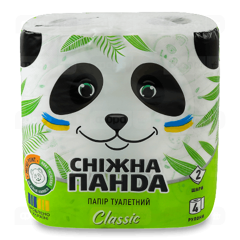 Папір туалетний «Сніжна панда» «Класік»