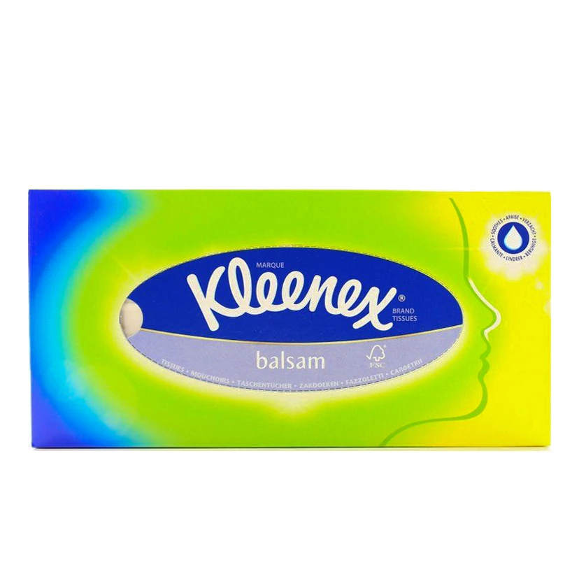 Серветки Kleenex Balsam, 80 шт.