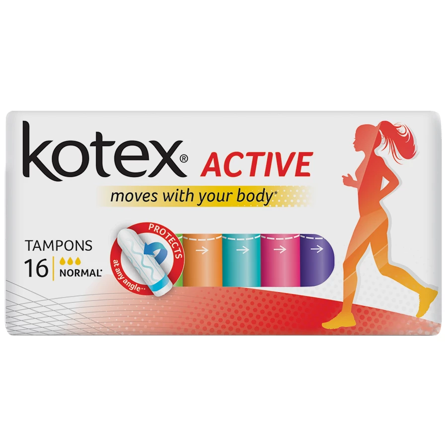 Тампони Кotex Active Normal, 16 шт.