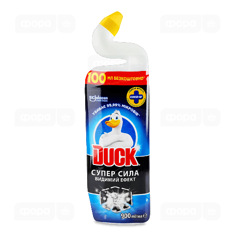 Засіб для туалету Duck Супер сила Видимий ефект