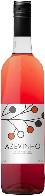 Вино Azevinho Vinho Verde DOC рожеве напівсухе 10% 0.75 л (5600202946769)