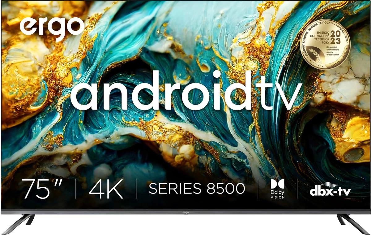 Телевізор Ergo 75GUS8500 (6900069986557)