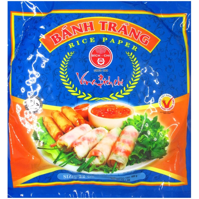 Рисовий папір Bich-Chi Summer Roll кругла 22 см 400 г