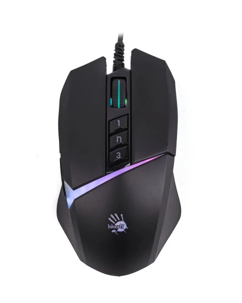 Миша ігрова A4Tech W60 Max Bloody, чорна, активоване ПЗ Bloody