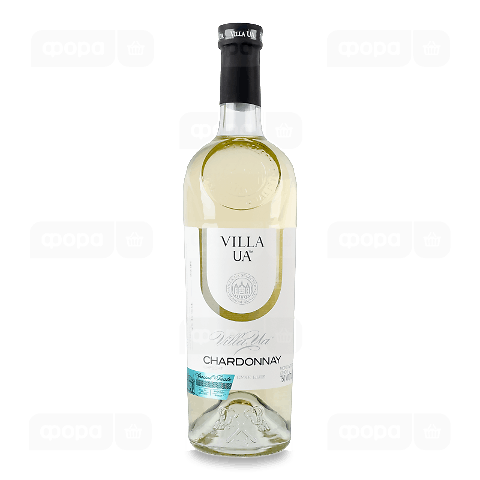 Вино Villa UA Шардоне біле сухе