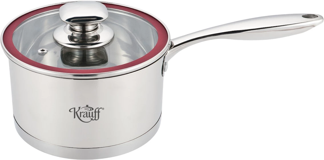 Ківш Krauff Smart Сhef 26-238-037 з кришкою 16 см 2 л (27131)