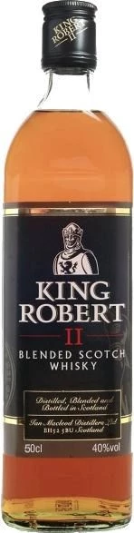 Віскі King Robert II Blended Scotch Whisky 40%, 500 мл
