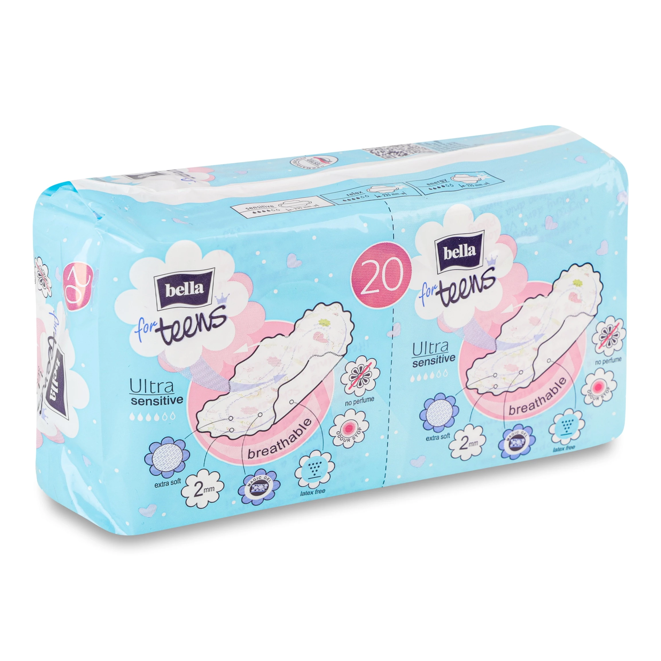 Прокладки гігієнічні Bella For teens Ultra Sensitive 20 шт (5900516307110)
